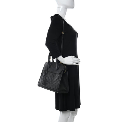 Louis Vuitton Empreinte Pont Neuf MM Black 2 of 11