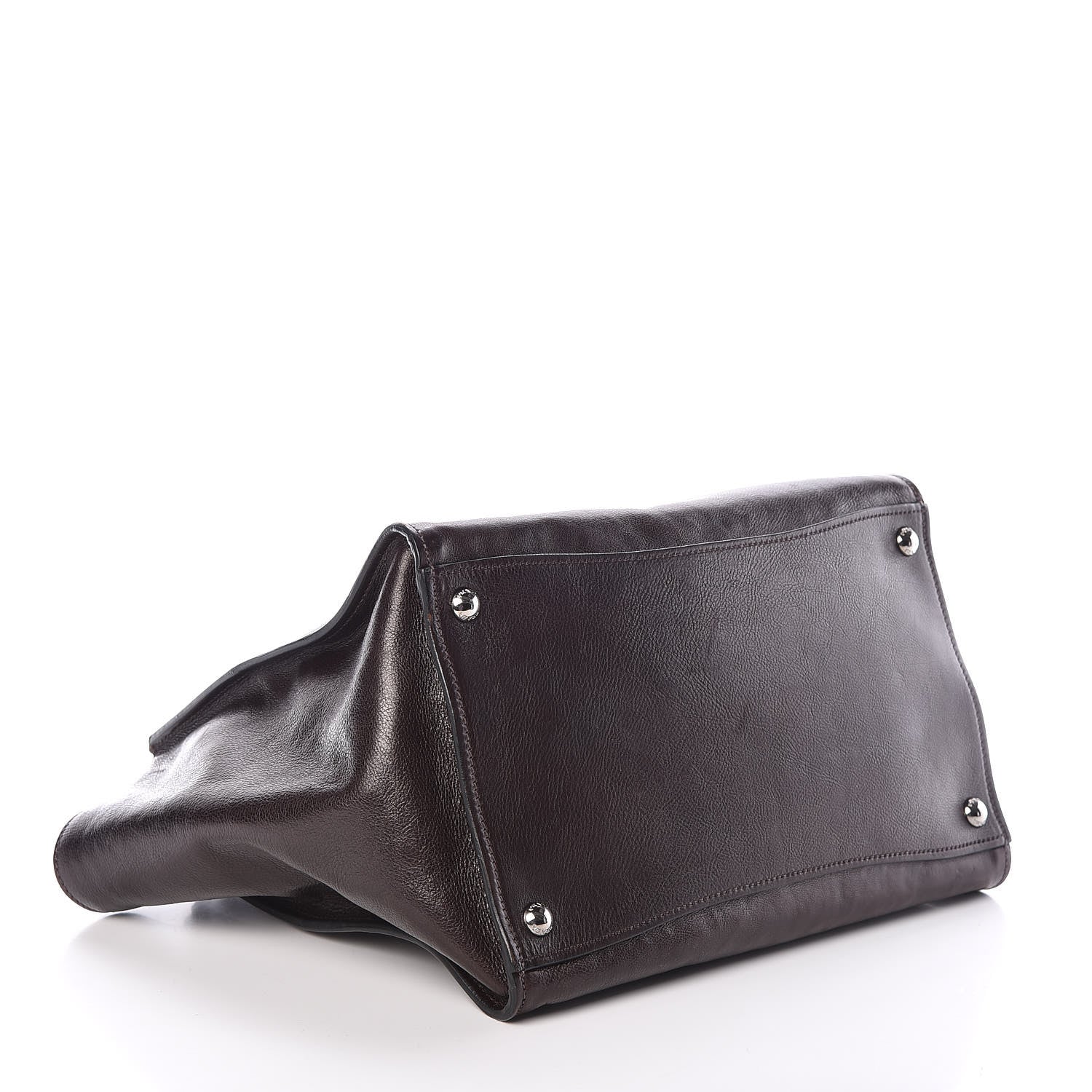 Prada Glace Calfskin Twin Pocket Tote Moro 4 of 16
