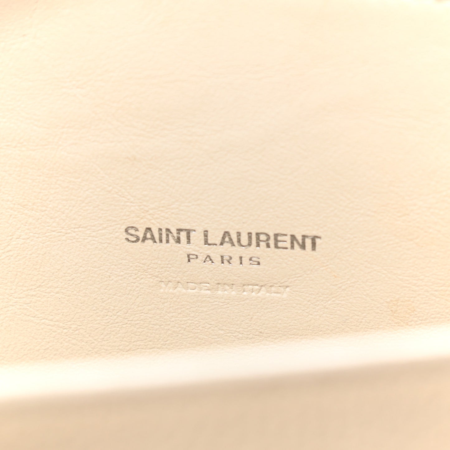 Grained Calfskin Baby Sac De Jour White