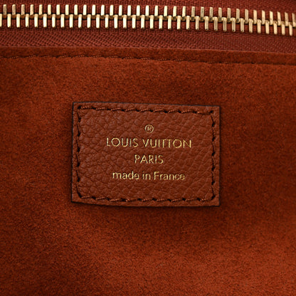 Louis Vuitton Empreinte Monogram Giant Neverfull MM Cognac 7 of 11