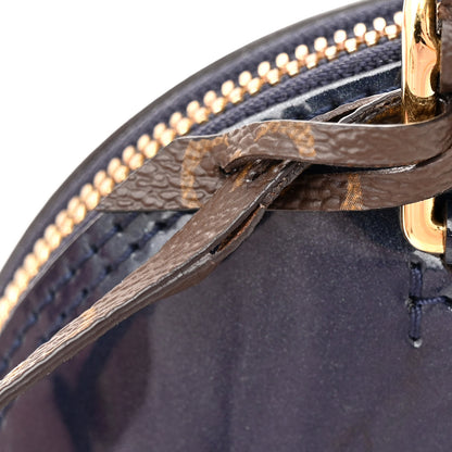 Louis Vuitton Patent Monogram Alma BB Marine 12 of 12