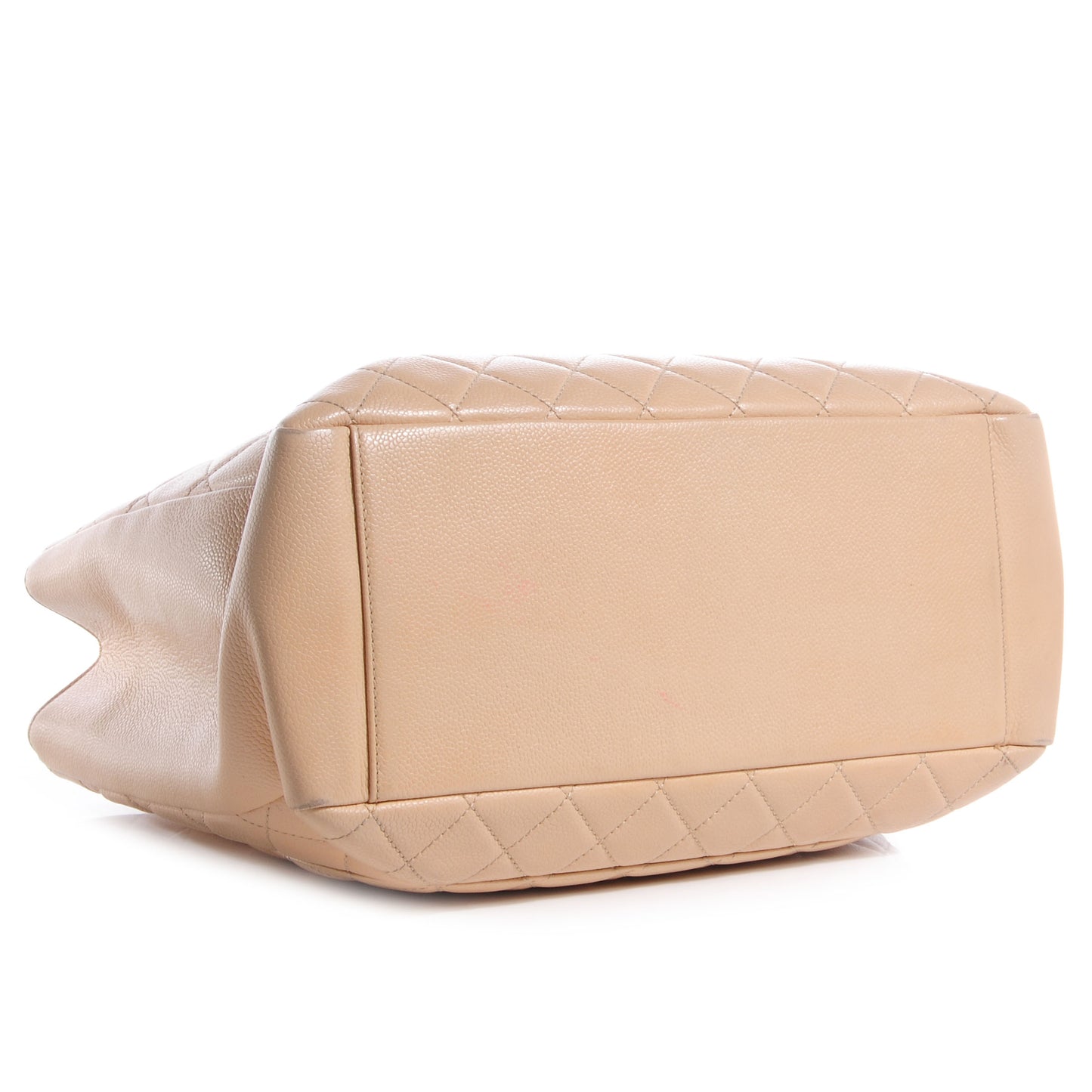 Caviar Grand Shopping Tote GST Beige Clair