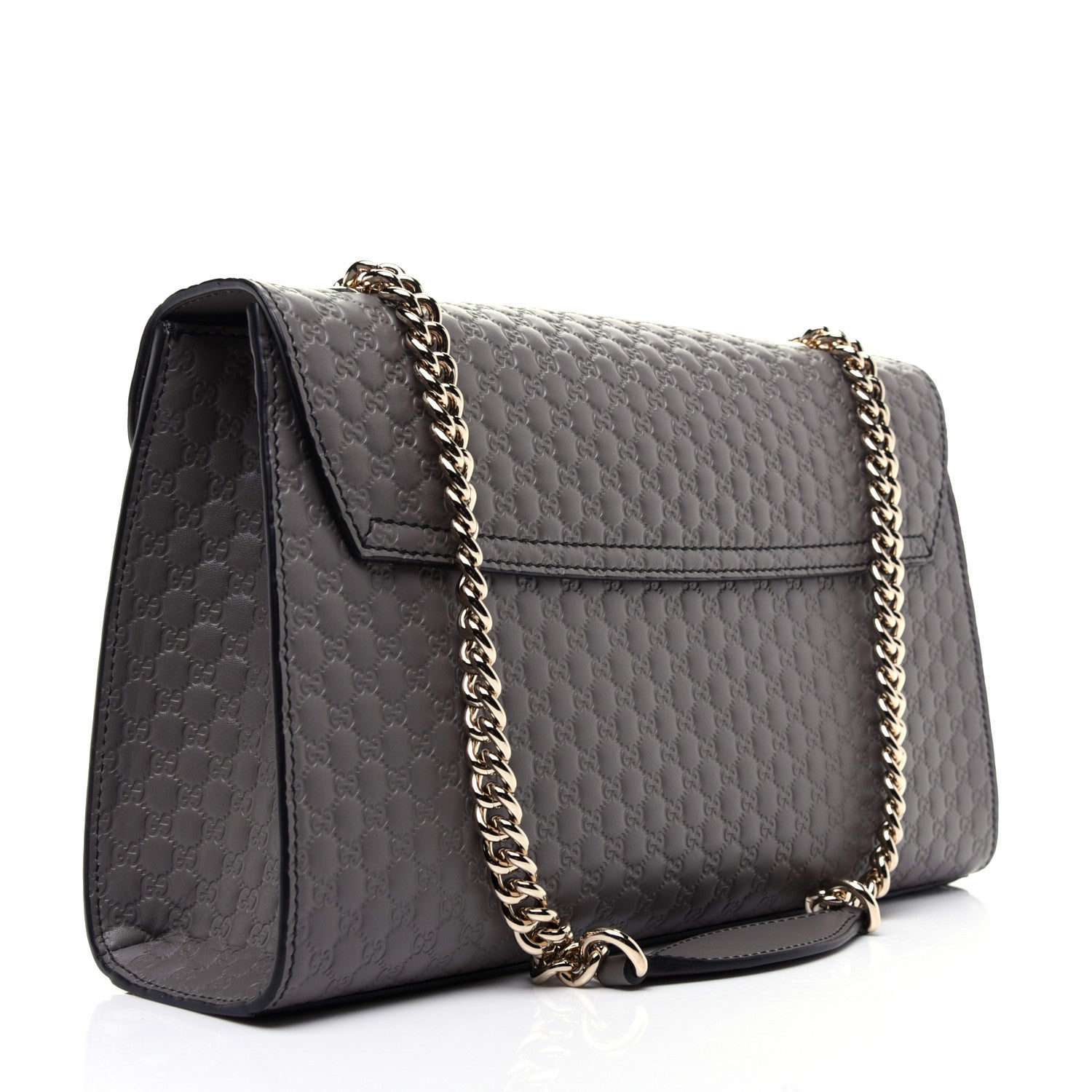 Gucci Soft Microguccissima Medium Emily Chain Shoulder Bag Loess 3 of 13
