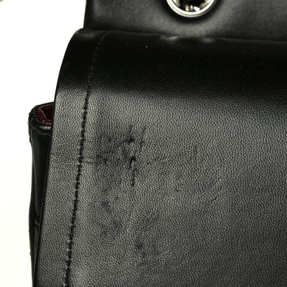 Chanel Lambskin Quilted Maxi Double Flap Black 8 of 8