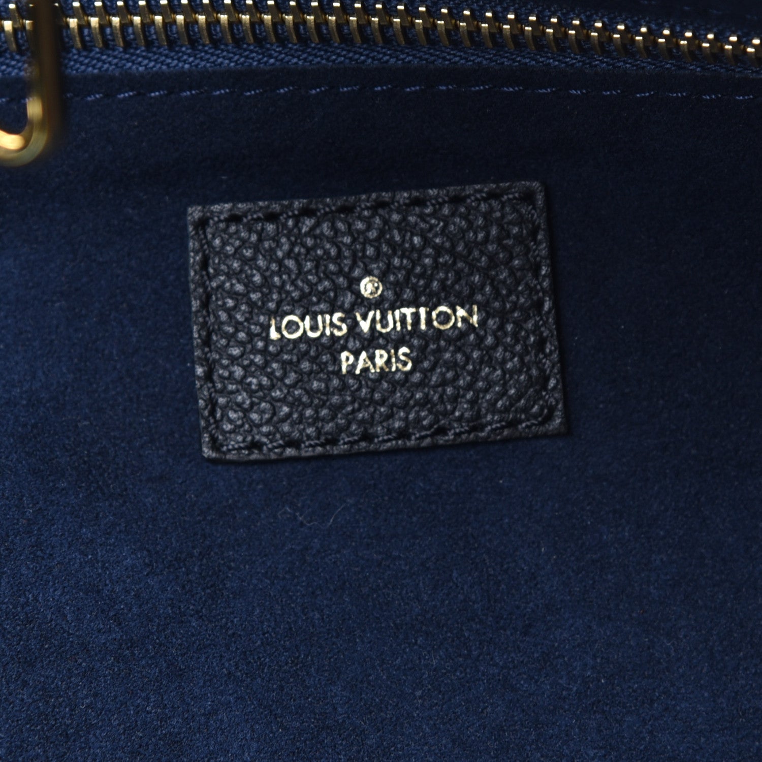 Louis Vuitton Empreinte Monogram Giant Neverfull MM Black 6 of 9