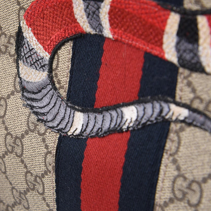 Gucci GG Supreme Monogram Kingsnake Embroidered Medium Dionysus Shoulder Bag Beige 10 of 15