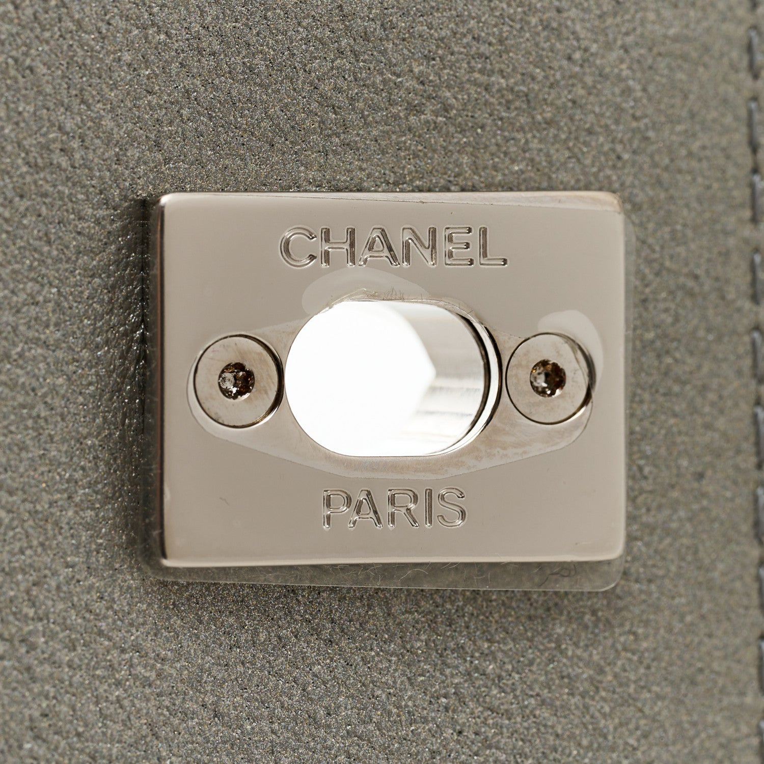 Chanel Metallic Lambskin Crystal Quilted Mini Chain Belt Bag Silver 8 of 11