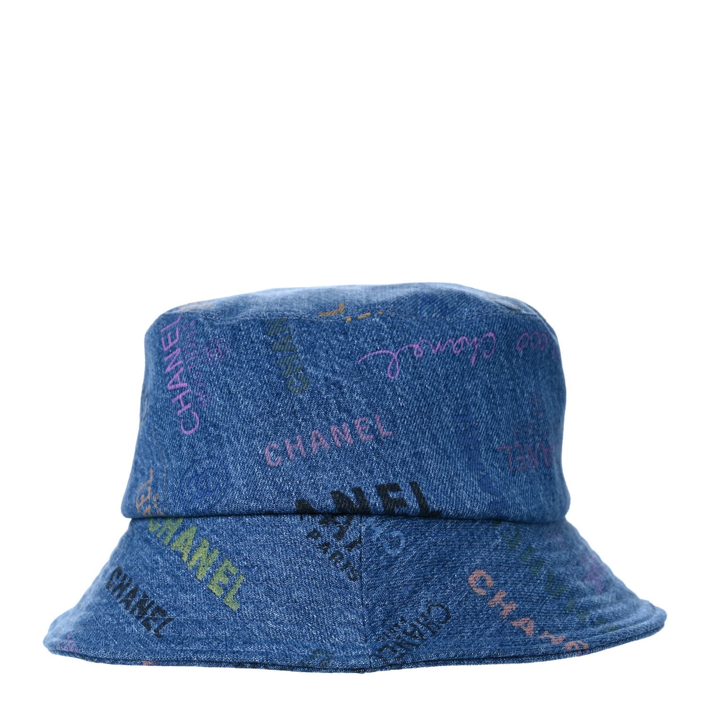 Denim Mood Cloche Bucket Hat M Blue
