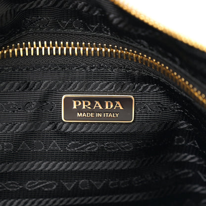 Prada Shiny Nappa Medium Bonnie Shoulder Bag White 6 of 10