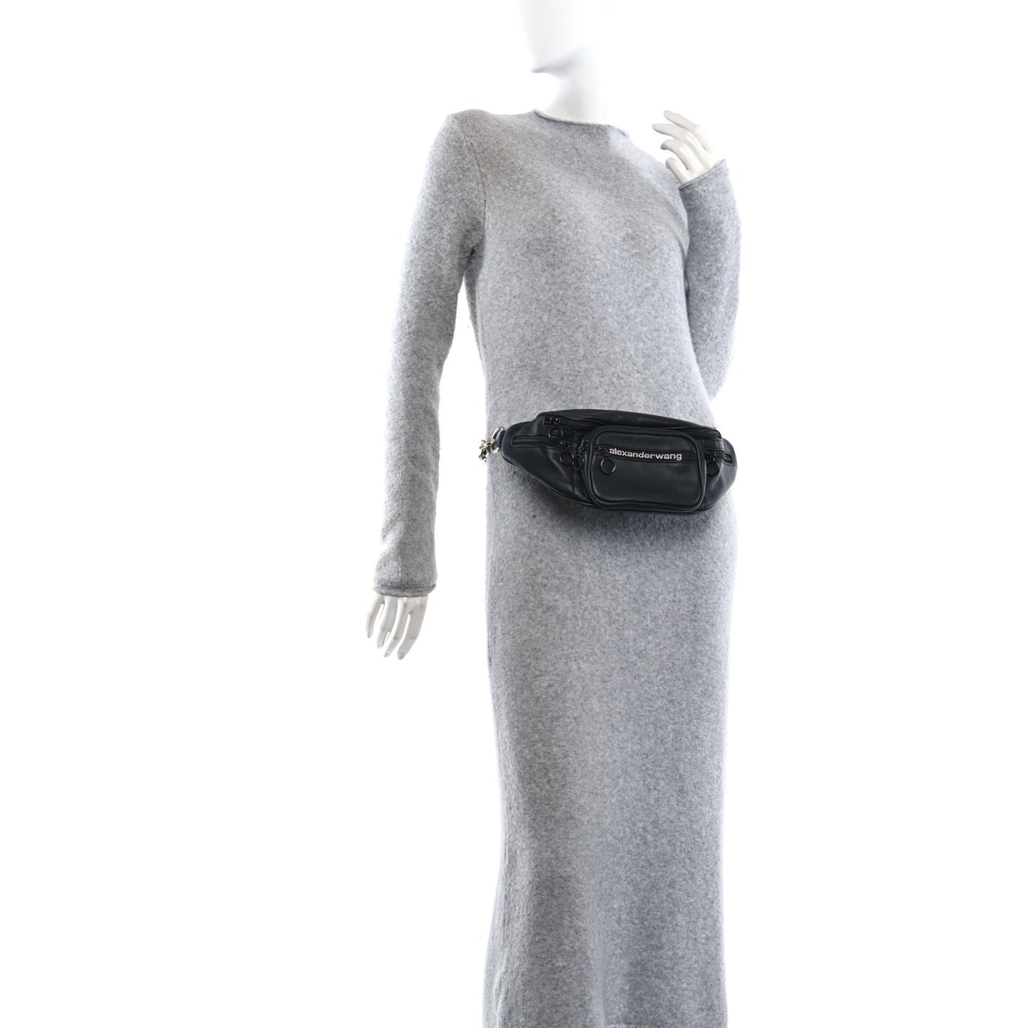 Nappa Attica Sport Belt Bag Black