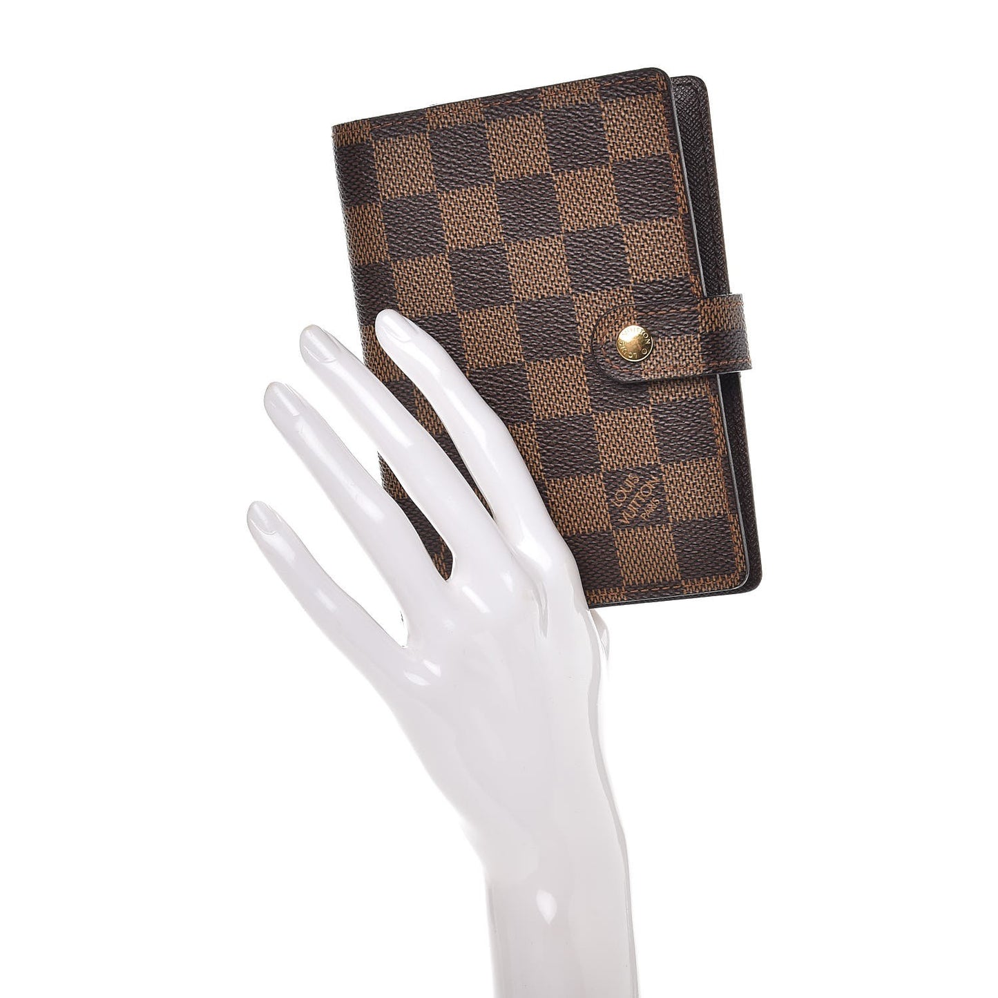 Damier Ebene Small Ring Agenda Cover