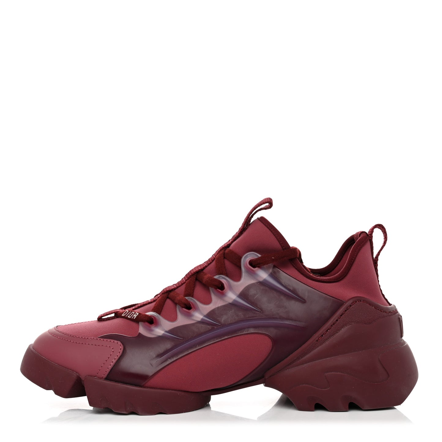 Neoprene Rubber Womens D-Connect Sneakers 38.5 Mallow Rose