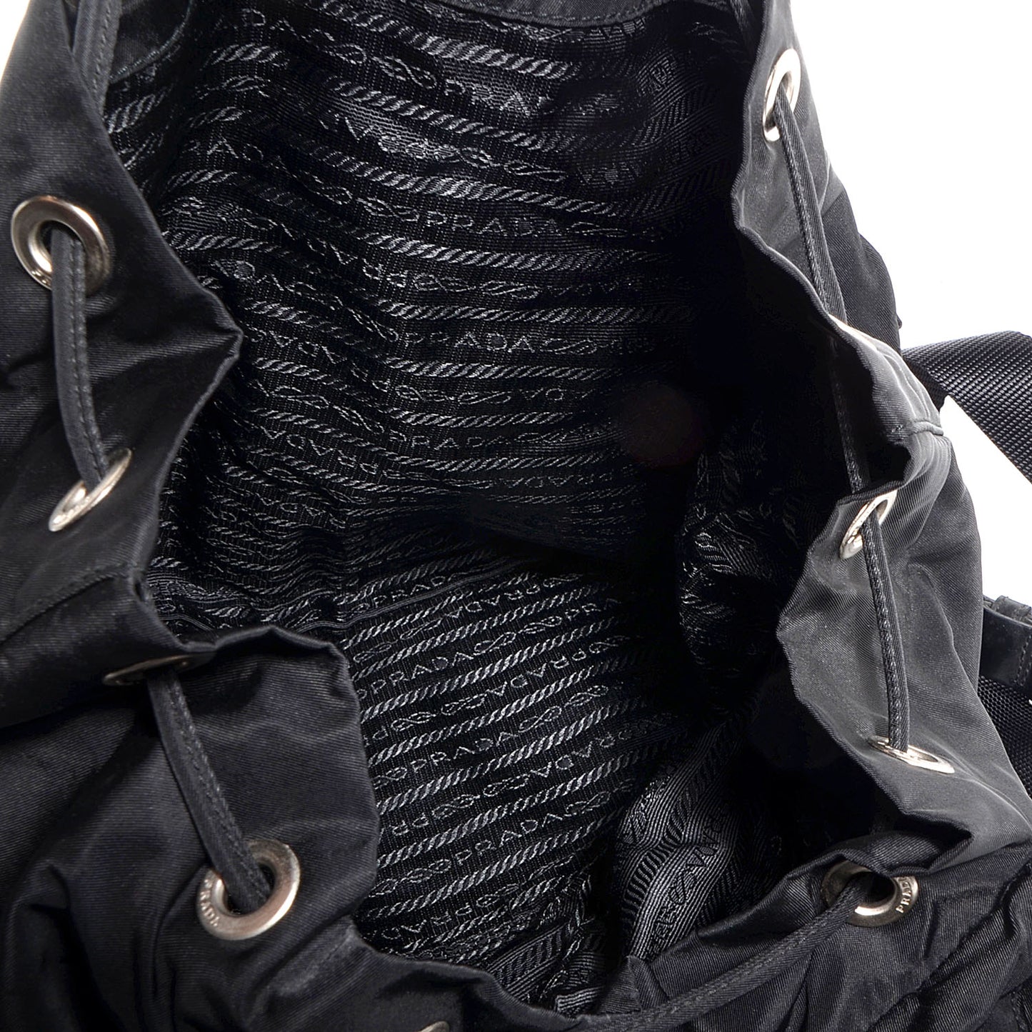 Nylon Vela Sport Backpack Black