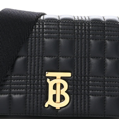 Burberry Lambskin Quilted Lola Bum Bag Black 8 of 10