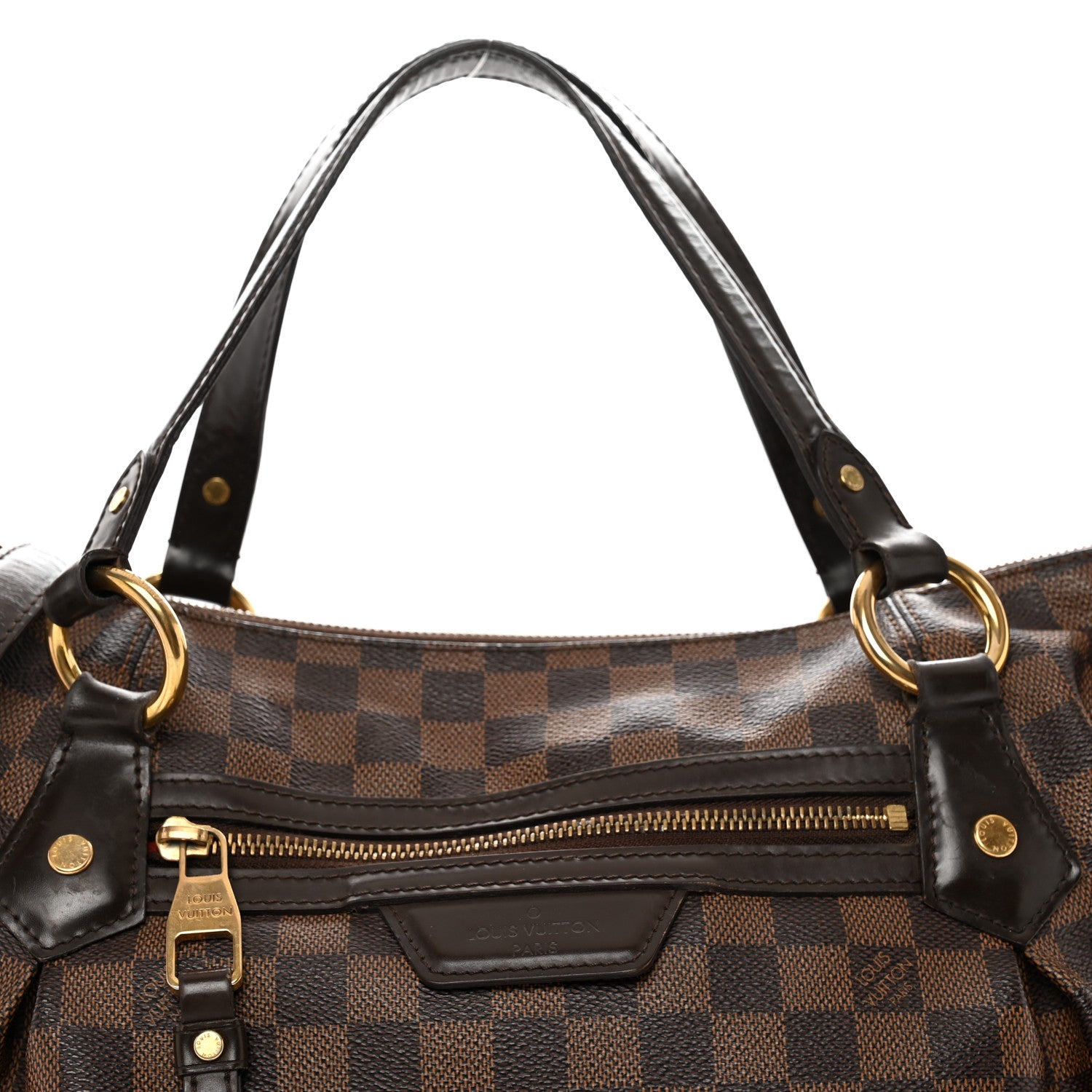 Louis Vuitton Damier Ebene Evora MM 5 of 11