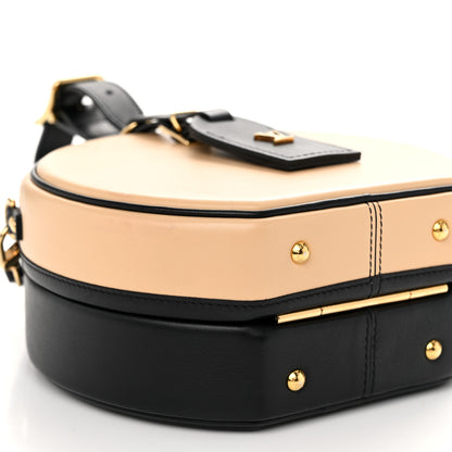 Louis Vuitton Calfskin Petite Boite Chapeau Black Beige 7 of 8