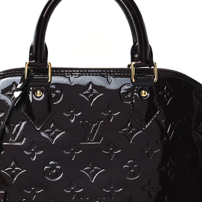 Louis Vuitton Vernis Alma PM  Amarante 7 of 11
