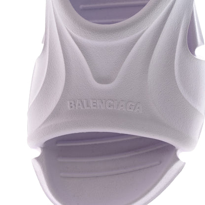 Balenciaga Rubber Mens Mold Slide Sandals 42 Lilac 6 of 7