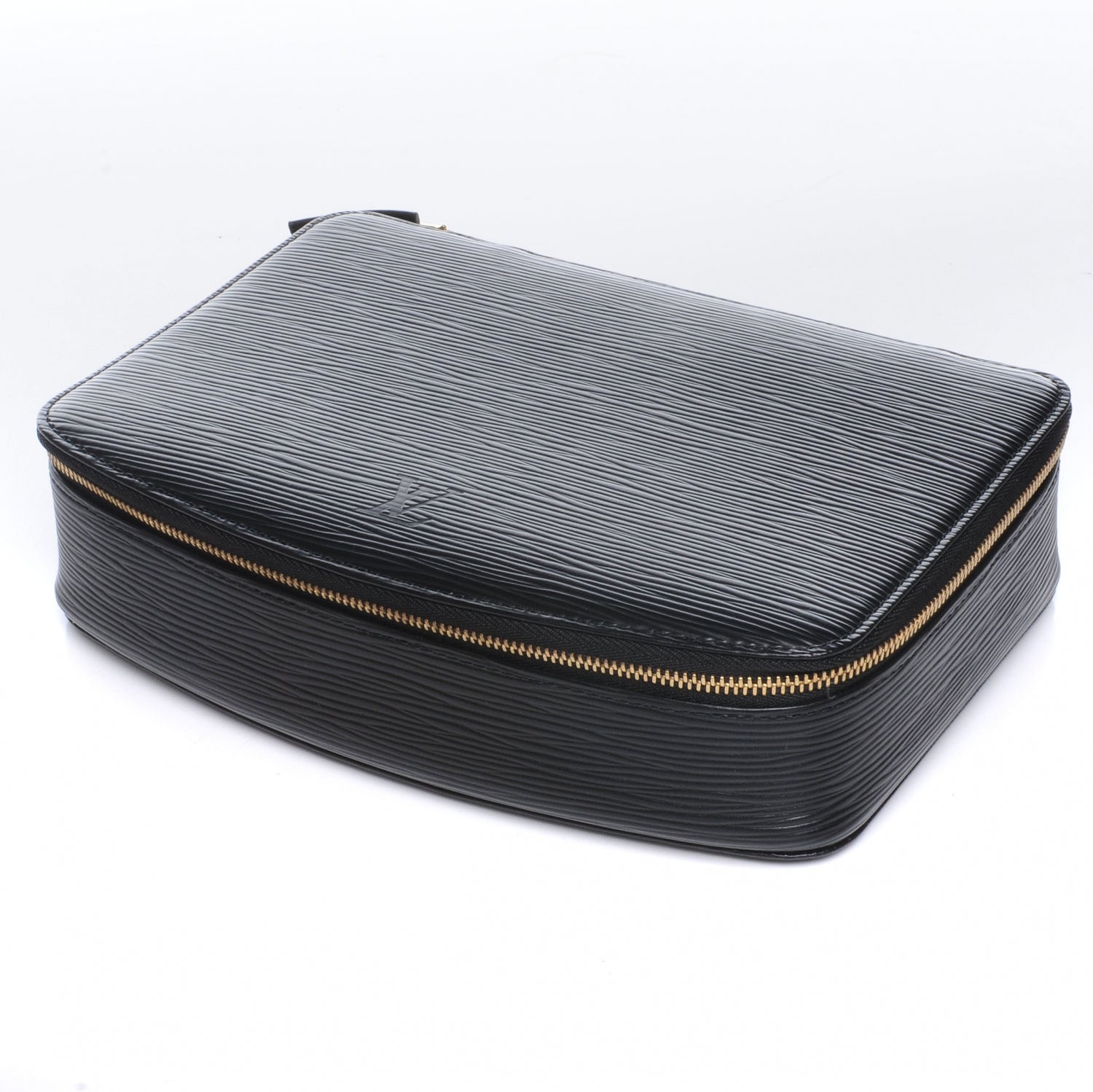 Louis Vuitton Epi Monte Carlo Jewelry Case Box Black 5 of 9