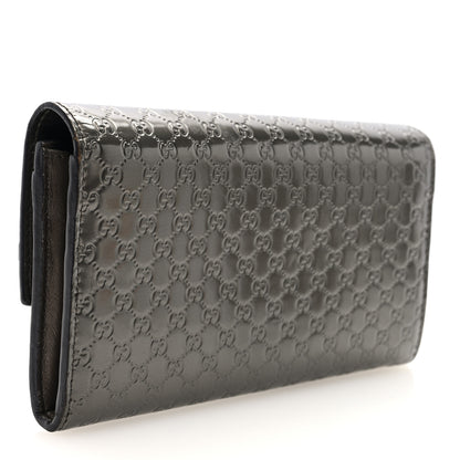 Gucci Shine Microguccissima Candy Continental Wallet Silver 3 of 6
