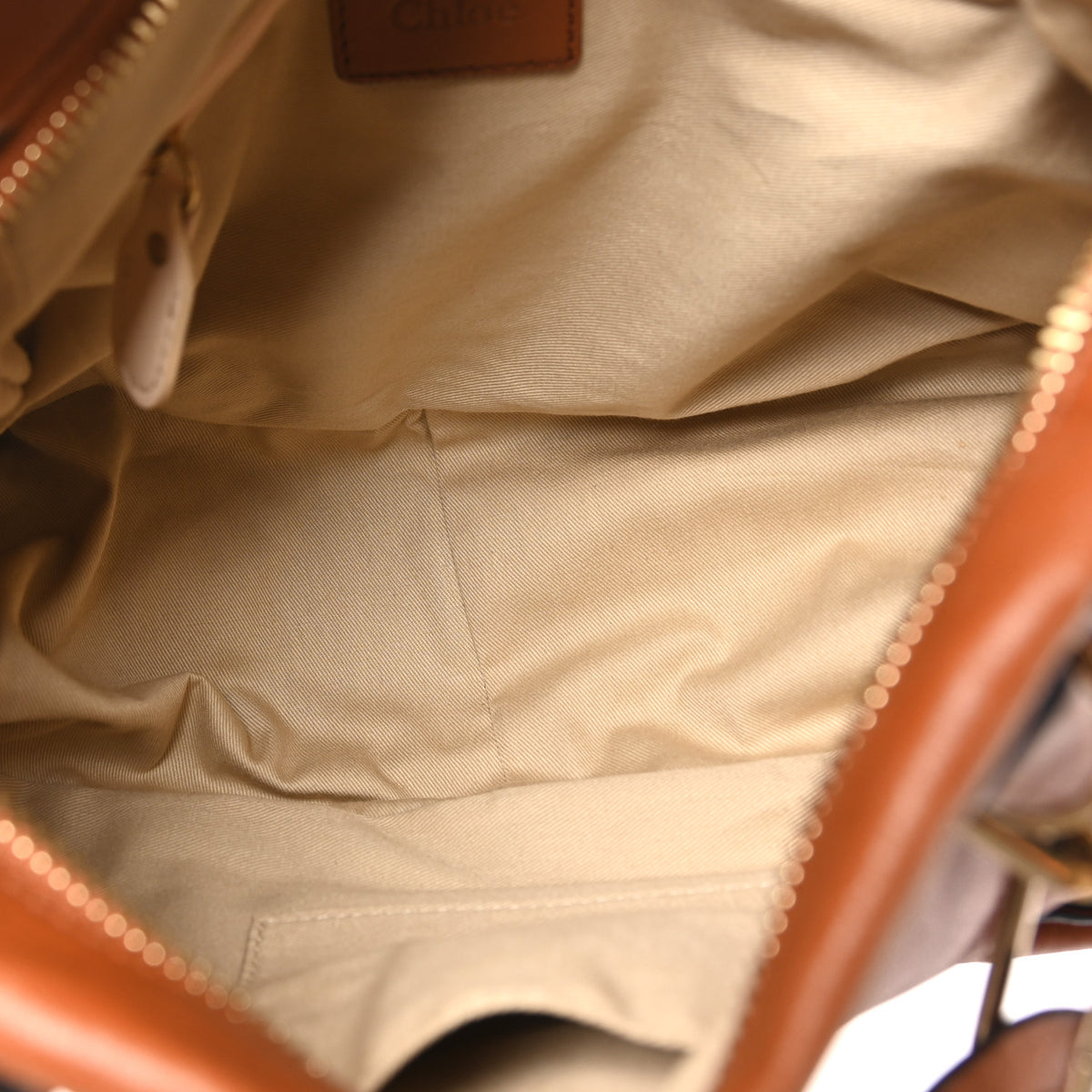 Chloe Sheepskin Medium Military Paraty Armagnac 5 of 9