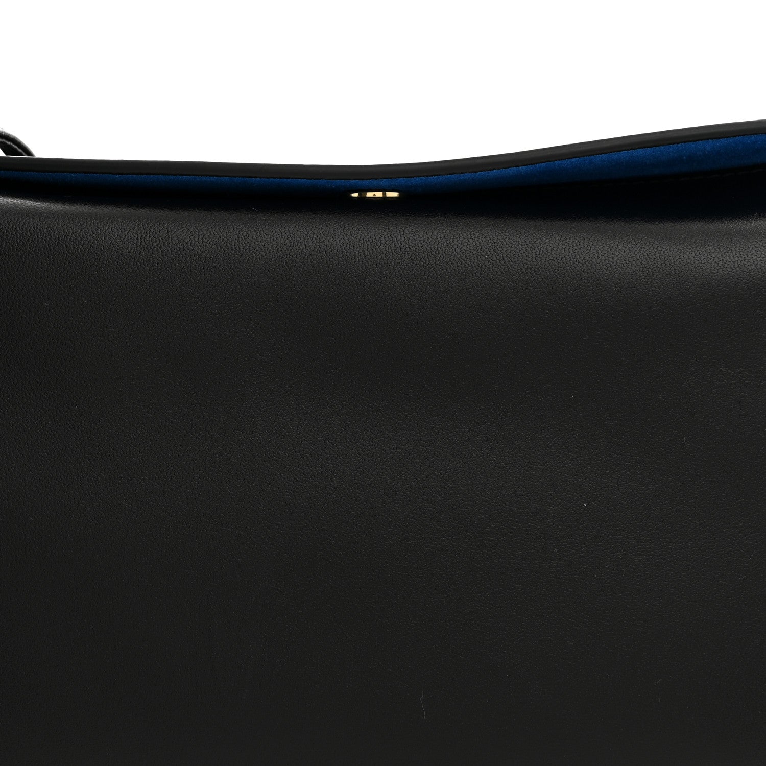 Celine Smooth Lambskin Trio Flap Crossbody Bag Black 7 of 9