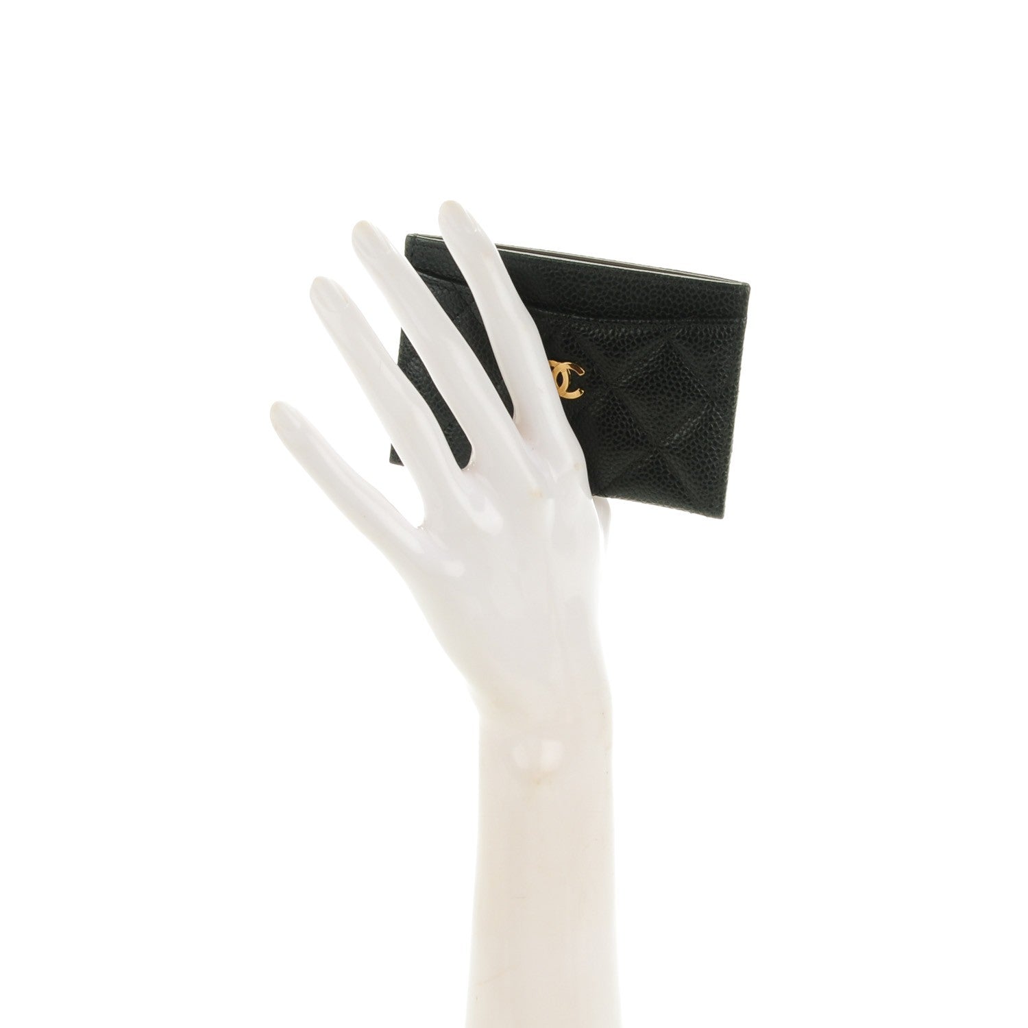 Chanel Caviar Quilted Card Holder Black 2 of 8
