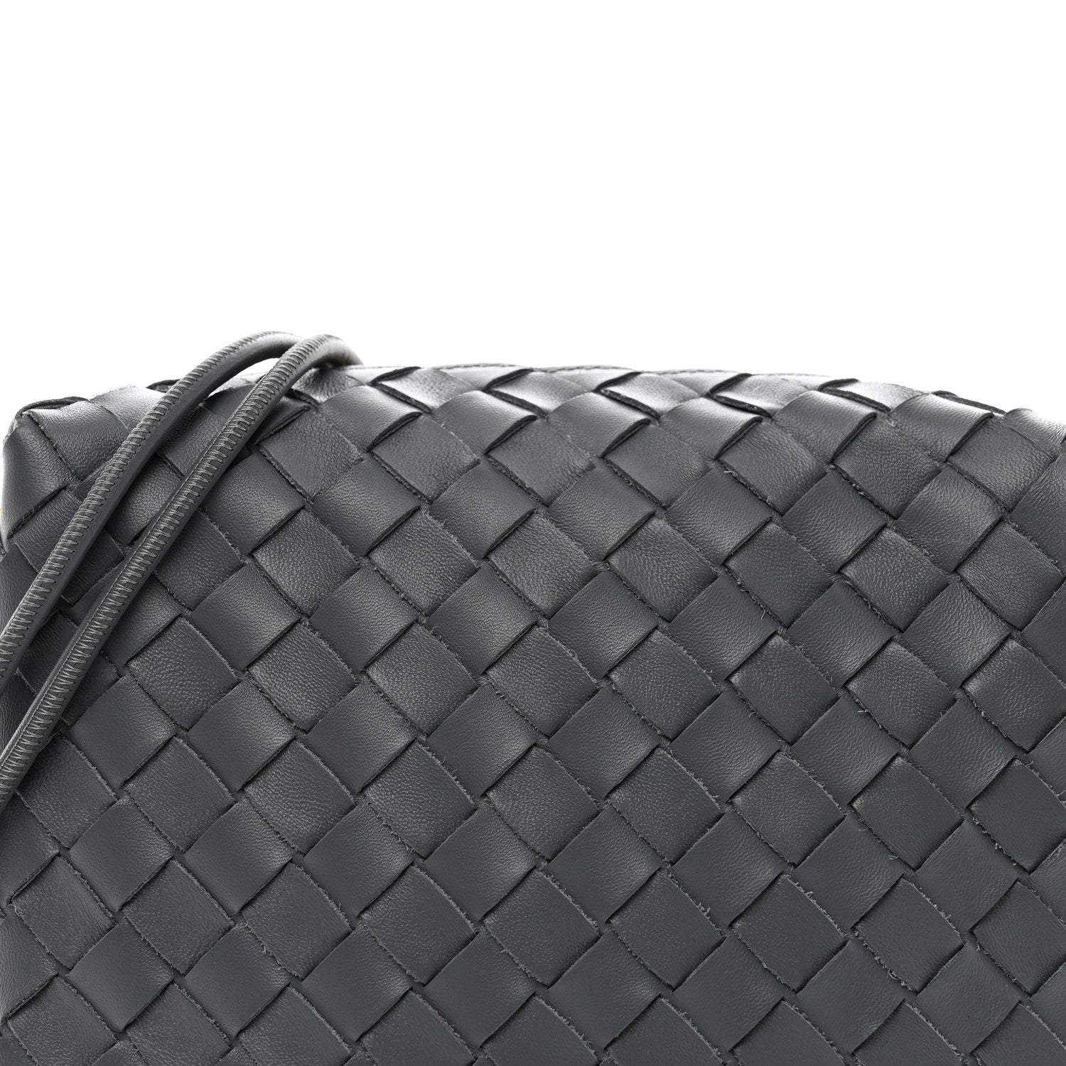Bottega Veneta Nappa Intrecciato Small Loop Camera Bag Thunder 5 of 9