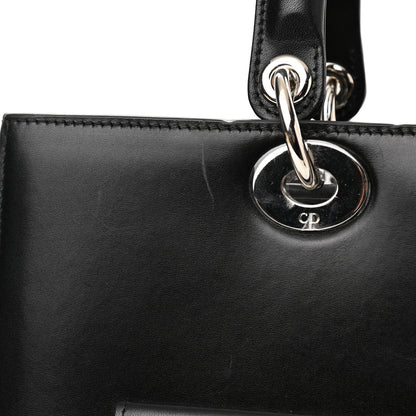Christian Dior Box Calfskin Lady Dior Pouch Tote Black 12 of 15