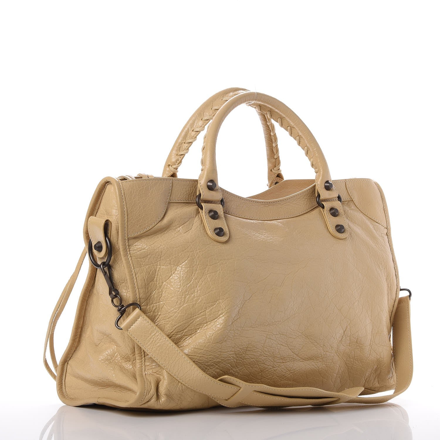 Balenciaga Agneau Classic Hardware City Beige Oryx 4 of 8