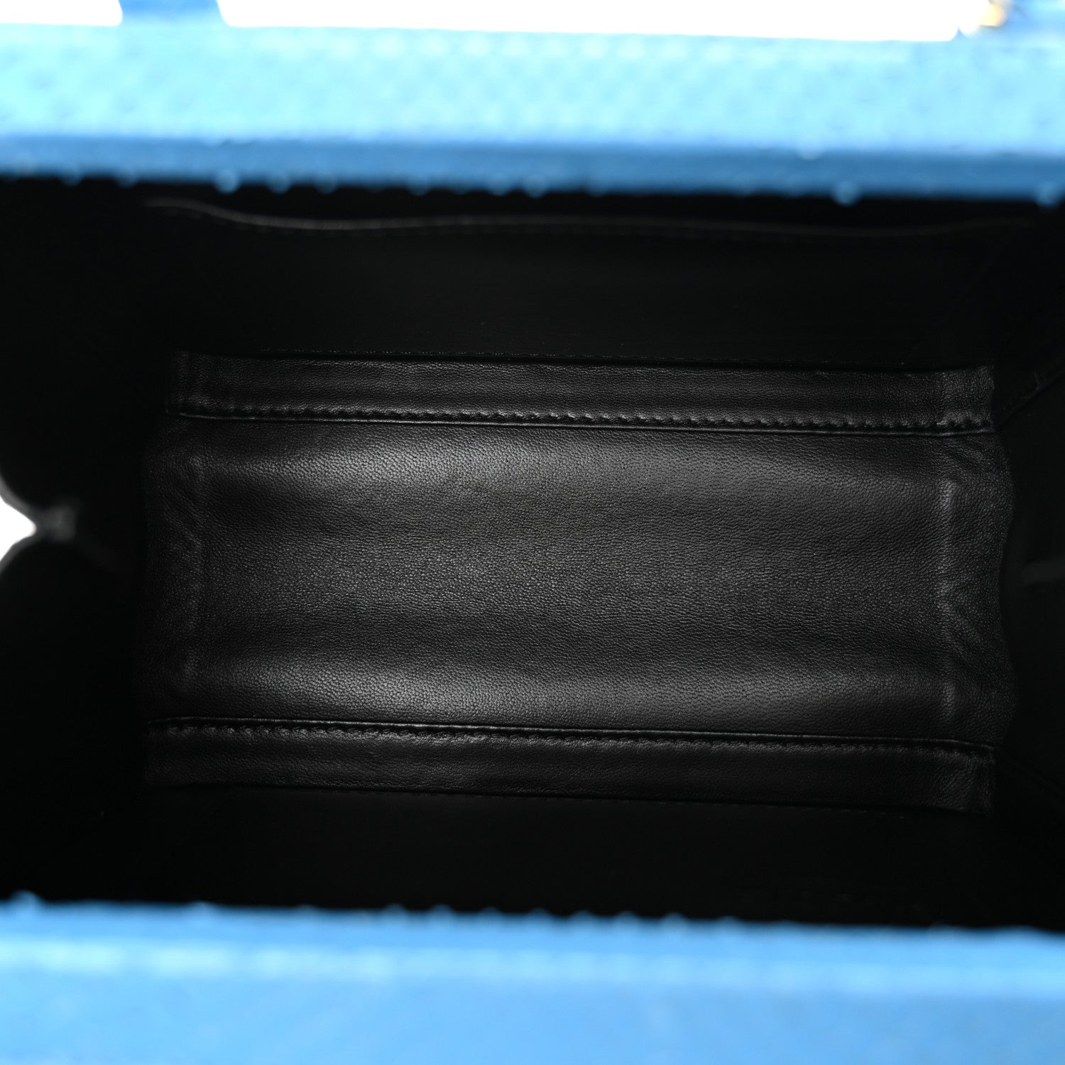 Loewe Snakeskin Small Postal Bag Sky Blue 5 of 9