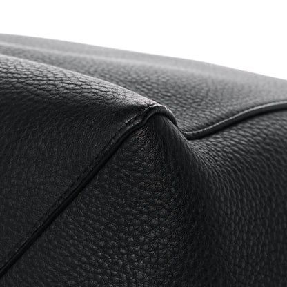 Celine Grained Calfskin Medium Horizontal Cabas Phantom Black 12 of 19
