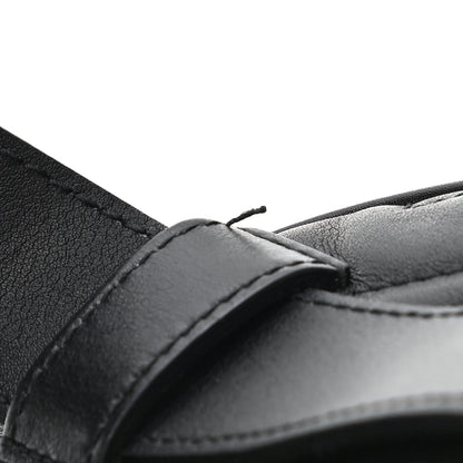 Gucci Calfskin Matelasse GG Marmont Belt Bag 85 34 Black 11 of 12