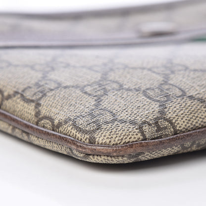 Gucci GG Supreme Monogram Large Ophidia Pouch Clutch Brown 8 of 10