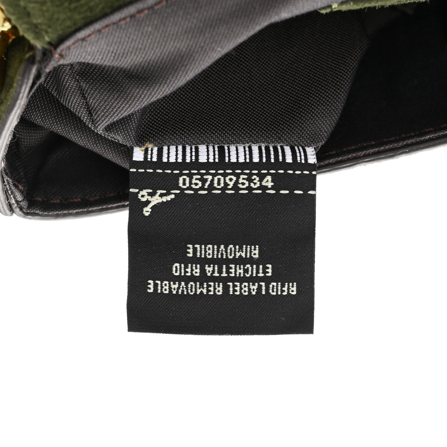 Fendi Chamois Mini Baguette Amazzonia 7 of 11