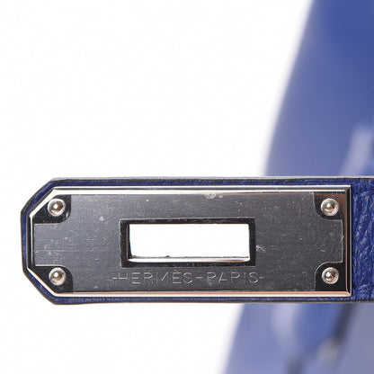 Hermes Epsom Birkin 30 Bleu Electrique 31 of 42