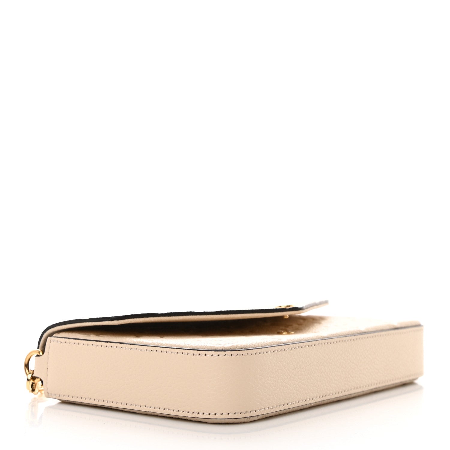 Louis Vuitton Empreinte Pochette Felicie Chain Wallet Cream 5 of 10