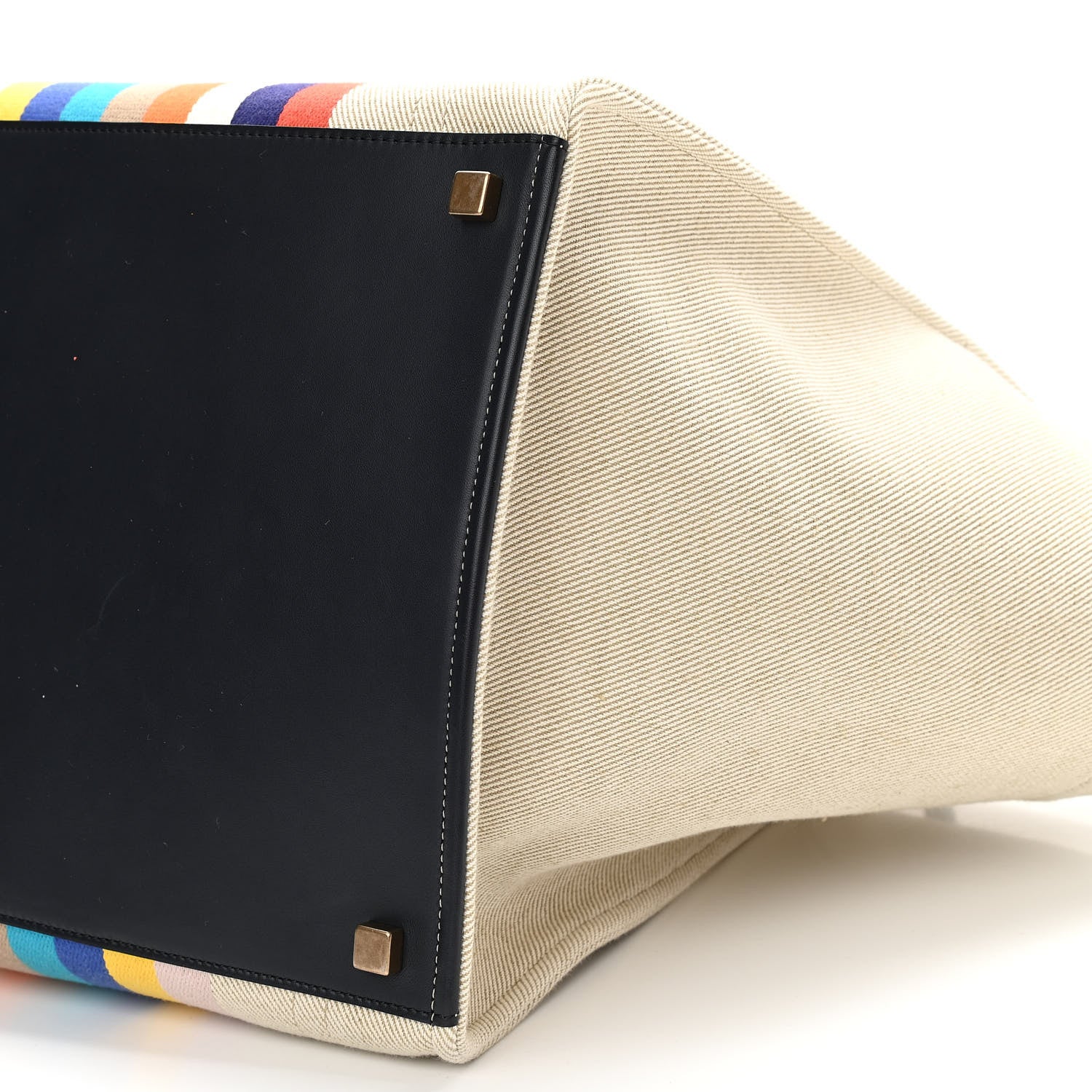 Celine Cotton Canvas Medium Phantom Luggage Multicolor 10 of 15