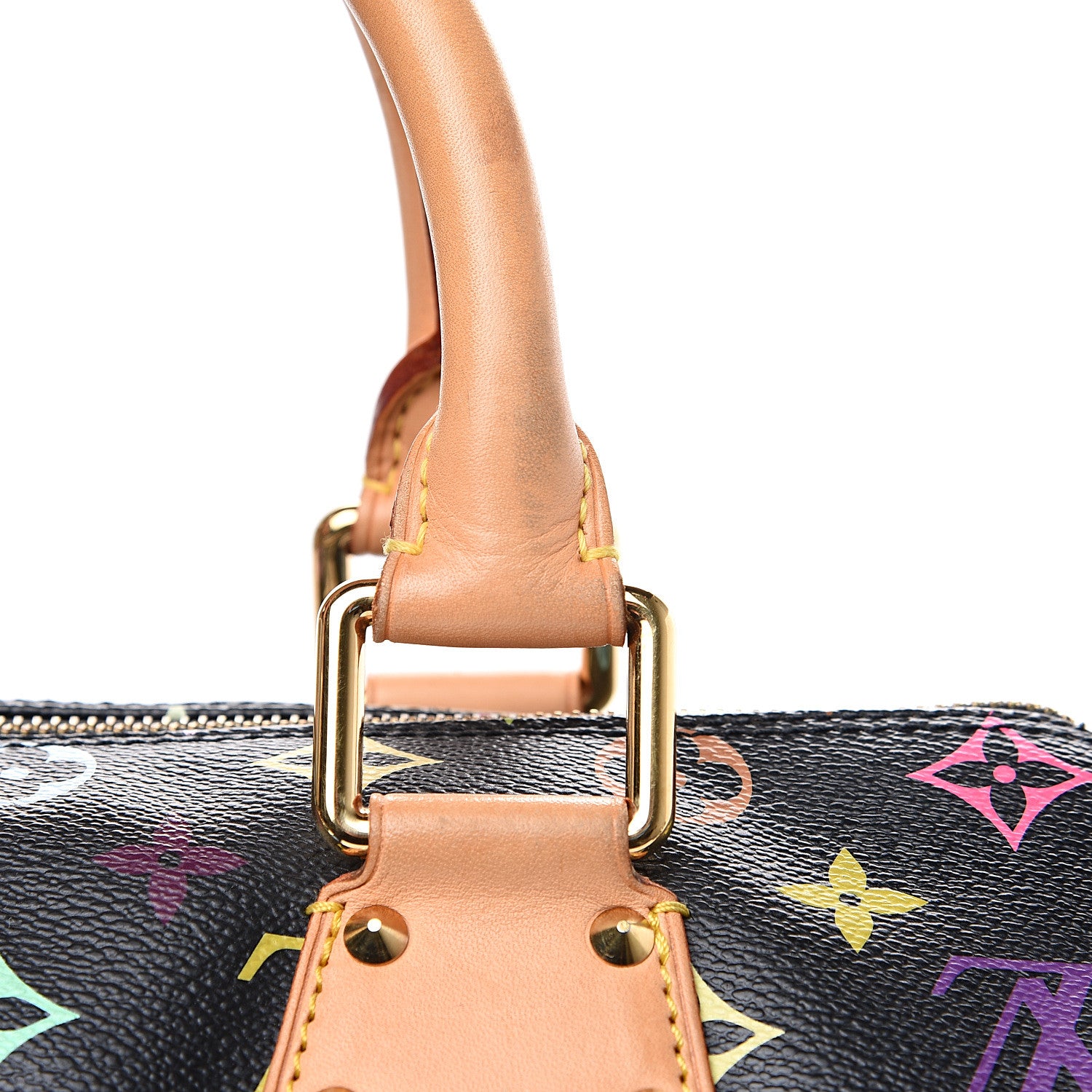 Louis Vuitton Monogram Multicolor Speedy 30 Black 10 of 11