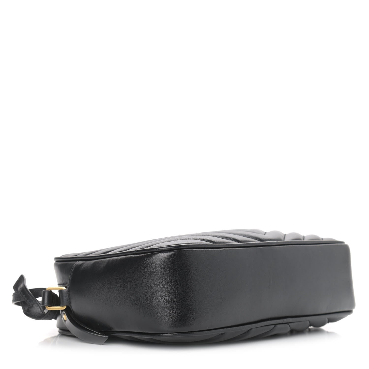 Saint Laurent Calfskin Matelasse Monogram Lou Camera Bag Black 4 of 9
