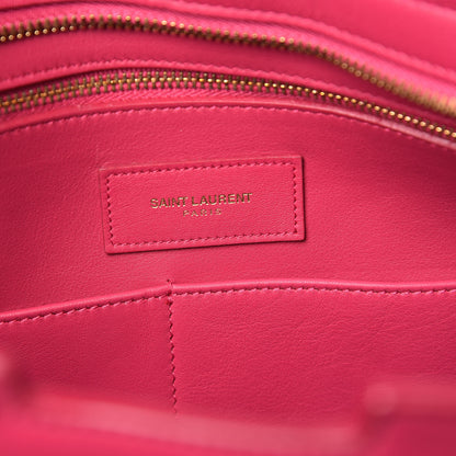 Saint Laurent Calfskin Medium Classic Y Cabas Fuchsia 6 of 14
