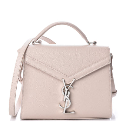 Saint Laurent Grain de Poudre Mini Classic Monogram Cassandra Top Handle Marble Pink 1 of 8