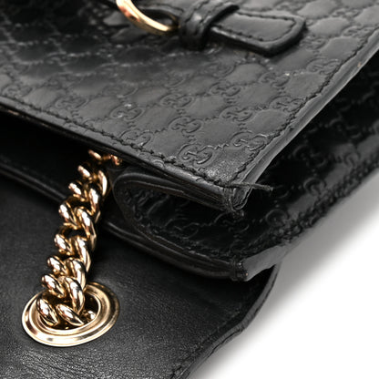 Gucci Microguccissima Mini Emily Chain Shoulder Bag Black 11 of 15