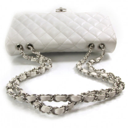 Chanel Caviar Jumbo Flap White 6 of 12