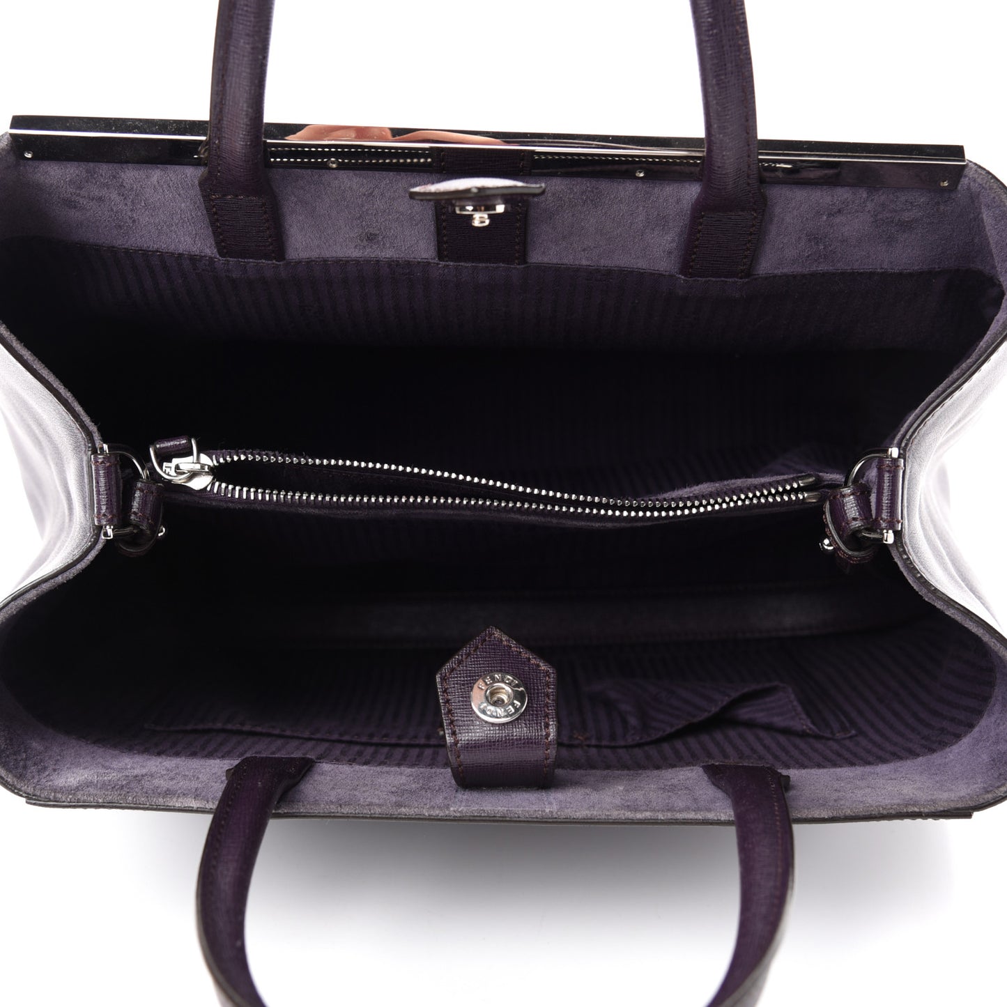 Vitello Elite Regular 2Jours Tote Ametista