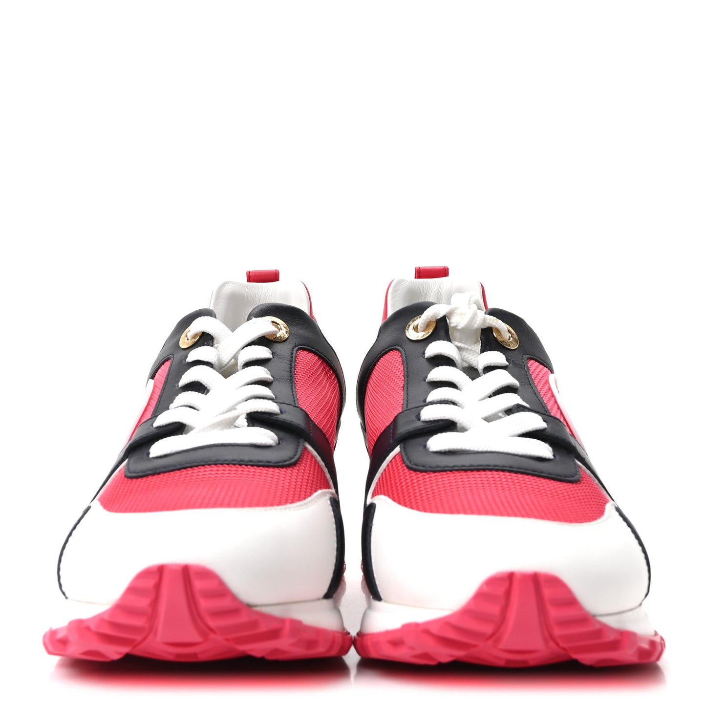 Calfskin Run Away Sneakers 37 Framboise Pink