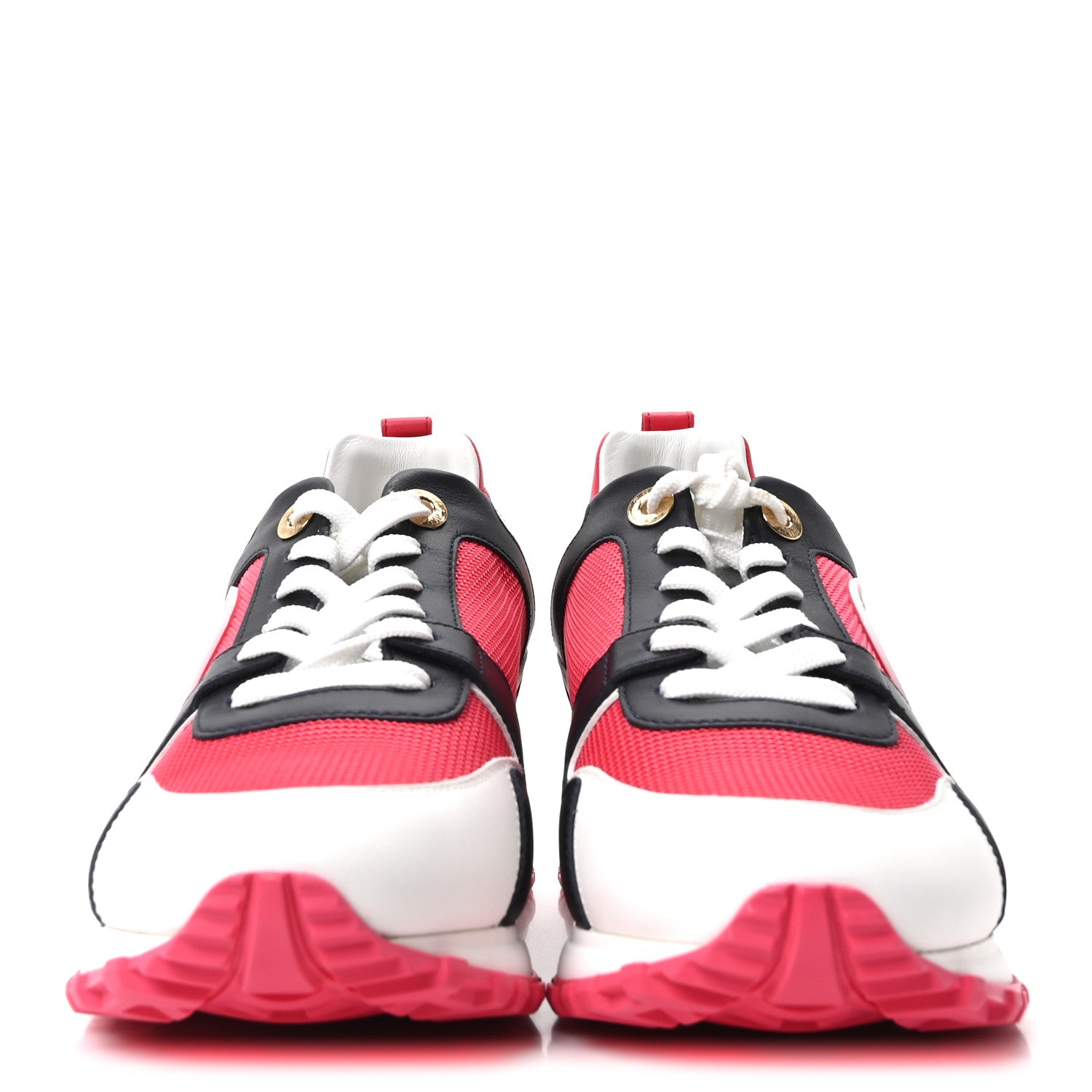 Louis Vuitton Calfskin Run Away Sneakers 37 Framboise Pink 3 of 9