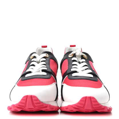 Louis Vuitton Calfskin Run Away Sneakers 37 Framboise Pink 3 of 9