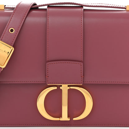 Christian Dior Grained Calfskin 30 Montaigne Flap Bag Dark Pink 7 of 9