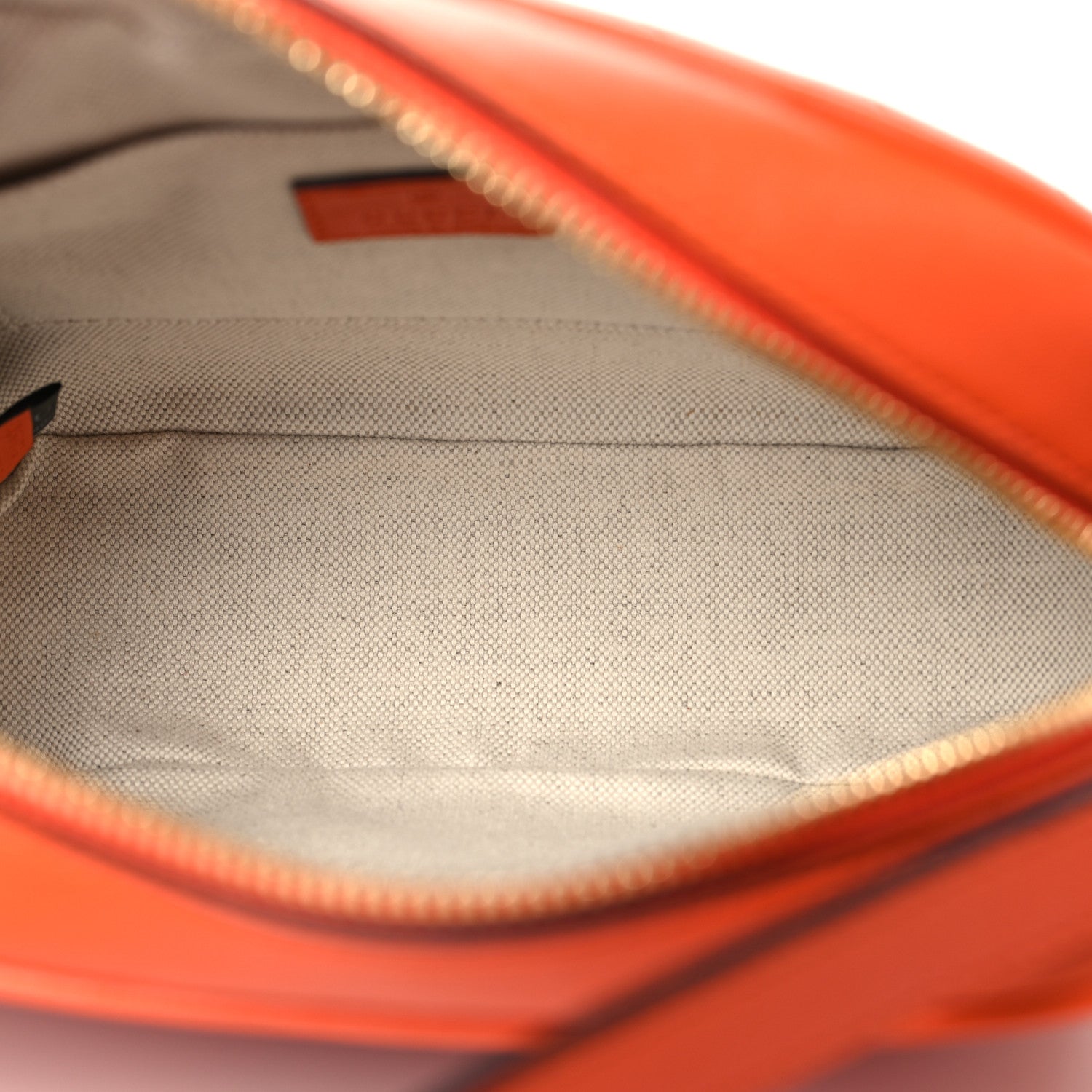 Gucci Sakai Be Green Calfskin Diagonal Stitched Small Blondie Shoulder Bag Orange 5 of 10